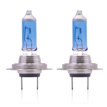 Sinoparcel H7 Halogen Headlight Bulb 3800K Warm White Balanced 2PCS