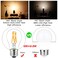 LiteHistory A15 E26 Bulb,Light Bulbs 60 watt Soft White,2700K,Non-Dimmable &euro;&OElig;