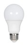 Satco S11410, A19 LED Light Bulbs, 60W Replacement, 3000K, 10-Pack