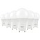 Sunco 6 Pack GU24 LED Light Bulbs, 2 Prong, 9W=60W, 5000K, Dimmable