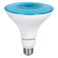 Sylvania LED Flood PAR38 Blue Light Bulb, Efficient 9W, Non-Dimmable, 5 Year, E26 Medium Base - 1 Pack (40830)