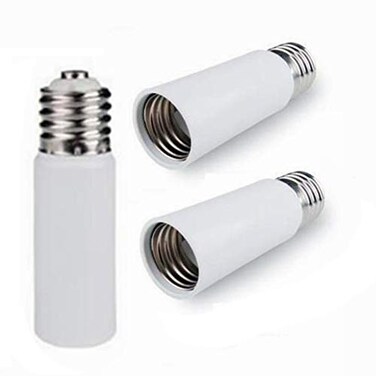 Mogul Socket Extender,TWDRTDD E39/E40 to E39/E40 Screw Mogul Base LED Fluorescent Incandescent Lamp Holder Adapter (3-Pack)