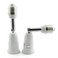 ZYAMY 2pcs E27 to E27 Light Socket Extender, E27 Extension Socket Extender Adapter, Flexible Medium Light Bulb Socket Converter, 360 Degree Bendable