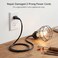 Cable Matters 2-Pack 18 AWG 10A 2 Prong Replacement Cord Lamp Wire, 8ft
