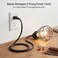 Cable Matters 2-Pack 18 AWG 10A 2 Prong Replacement Cord Lamp Wire, 8ft