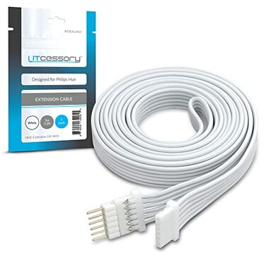 Litcessory Extension Cable for Philips Hue V4/Solo Lightstrip