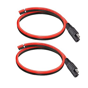 dstfuy 10AWG SAE Connector, Solar Panel Extension Cable Quick Connect.