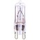 Satco S4621/04 G9 Double Loop Halogen Light Bulb, 35 Watts, Clear, 4-Pack