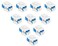 DIYTECH Fiber Optic Keystone Jack LC Duplex Singlemode, for Keystone Coupler Wall Plate, LC Coupler, Fiber Patch Panel, XLR Patch Panel (10-Pack)