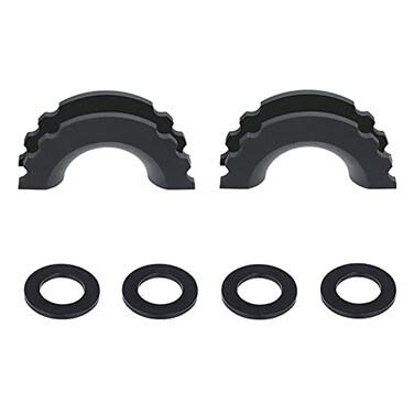 MuHize Black D-Ring Isolator Washers Kit for 3/4" Shackles