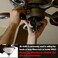 Akahttbn Ceiling Fan 2 Light Socket Switch Zing Ear ZE-310D ZE-109M Socket Pull Chain Switch Ceiling Fan Lamp Light, Lamp Holder E95014