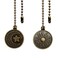 Dotlite 2Pack Copper Moon &amp; Sun Ceiling Fan Pull Chain Extension