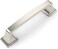 Amerdeco 10 Pack Kitchen Cabinet Handles Brushed Satin Nickel Cabinet Pulls 3.75 Inch(96mm) Hole Center Cabinet Hardware for Bathroom Drawer Pulls Dresser Pulls ZH0002