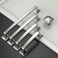 Amerdeco 10 Pack Kitchen Cabinet Handles Brushed Satin Nickel Cabinet Pulls 3.75 Inch(96mm) Hole Center Cabinet Hardware for Bathroom Drawer Pulls Dresser Pulls ZH0002