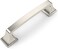 Amerdeco 10 Pack Kitchen Cabinet Handles Brushed Satin Nickel Cabinet Pulls 3.75 Inch(96mm) Hole Center Cabinet Hardware for Bathroom Drawer Pulls Dresser Pulls ZH0002