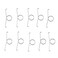 10Pcs L2 R2 Trigger Button Spring Metal Replacement for PS5 Controller Parts