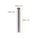 uxcell Slotted Spring Pin - M3 x 40mm 304 Stainless Steel Split Spring Roll Dowel Pins Plain Finish 50Pcs