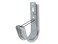 Networx 2" Wall Mount Galvanized Steel Cable Support J Hook with Retainer Clips - 25 Pack