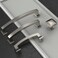 Amerdeco 10 Pack Brushed Satin Nickel Cabinet Pulls 5