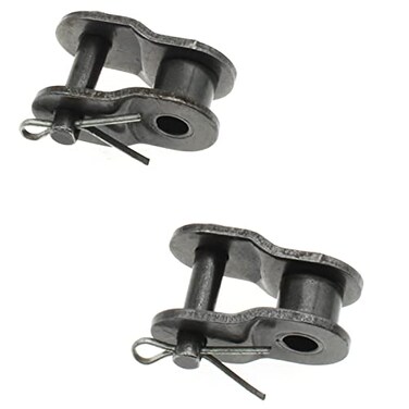 LBTODH 2 Pcs Roller Chain Offset Link Half Link Crank Link
