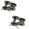 LBTODH 2 Pcs Roller Chain Offset Link Half Link Crank Link