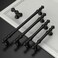 Amerdeco 10 Pack Matte Black Cabinet Pulls 5