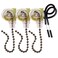 Topbuti 3 Pack Ceiling Fan Pull Chain Switch Zing Ear ZE-109 Two-Wire Light Switch Control Replacement for Ceiling Fan, Wall Lamps, Cabinet Light