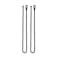 Nite Ize Gear Tie Loopable, Reusable Cable Tie, 18 Inch, Black, 2 Pack