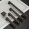 Amerdeco 10 Pack Oil-Rubbed Bronze Cabinet Pulls 7-1/2 Inch(192mm) Hole Center Cabinet Hardware Kitchen Cabinet Handles for Bathroom Drawer Pulls Dresser Pulls ZH0001