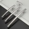 Amerdeco 10 Pack Brushed Satin Nickel 3-3/4 Inch(96mm) Hole Centers Kitchen Cabinet Pulls Hardware Kitchen Handles for Cabinets Cupboard Handles Drawer Pulls ZH0003