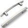Amerdeco 10 Pack Brushed Satin Nickel 3-3/4 Inch(96mm) Hole Centers Kitchen Cabinet Pulls Hardware Kitchen Handles for Cabinets Cupboard Handles Drawer Pulls ZH0003