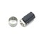 NSLikey Spin Axis Barrel Hinge Rotating Shaft for Nintendo DS Lite NDSL Replacement (Black)
