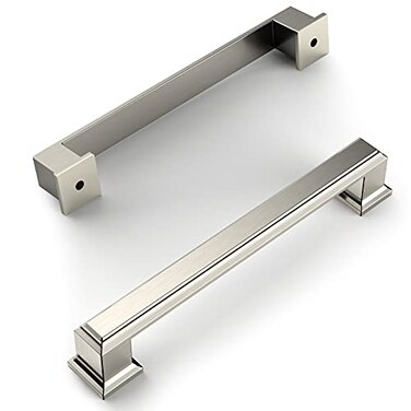 Amerdeco 20 Pack Brushed Satin Nickel Cabinet Pulls 5