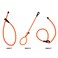Nite IZE Gear Tie Loopable, Reusable Cable Tie, 18 Inch, Orange, 2 Pack