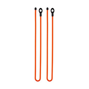 Nite IZE Gear Tie Loopable, Reusable Cable Tie, 18 Inch, Orange, 2 Pack
