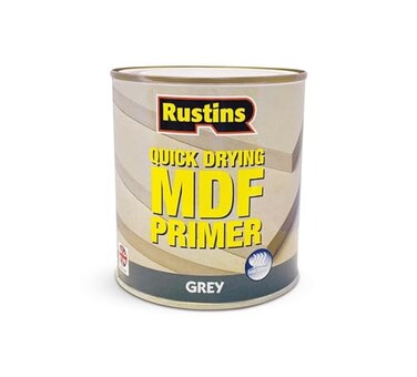 Rustins Quick Drying MDF Grey Primer 500ml