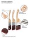 ROLLINGDOG 3Pcs Angled Paint Brush (1.5",2",2.5")