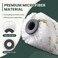 Mister Rui 40 Pack 4 Inch Microfiber Paint Roller Covers with Frame
