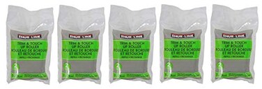 Shur-Line 2007129 3-Inch Trim and Touch Up Roller Refill, Sold as 5 Pack, 10 Rollers Total