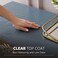 Minwax 611114444 Polycrylic Protective Wood Finish, Clear Ultra Flat, 1 Quart