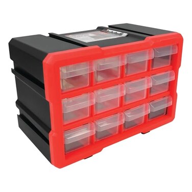 Performance Tool W5912 12-Drawer Interlocking Storage Cabinet