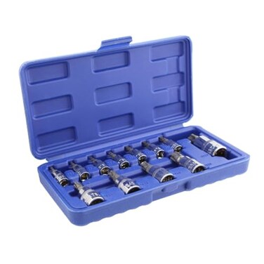 ABN Torx Plus Socket Set Star Bit Set, 5 Star Tamper Proof Bit Set, Tamper Proof &euro;&ldquo; 12-Piece Torx Set