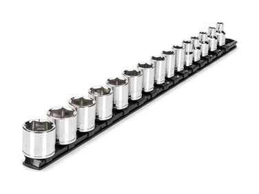 TEKTON 3/8 Inch Drive 6-Point Socket Set, 15-Piece SHD91109