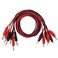 MCIGICM TL-16 Banana to Large Alligator Test Lead Set, 6 Pcs