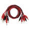 MCIGICM TL-16 Banana to Large Alligator Test Lead Set, 6 Pcs