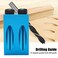 14PCS Pocket Hole Jig Drill Kit,15 Degree Dowel Drill Joinery Kit,Including 6/8/10mm Drill Bits,Drill,Stoppers,Sleeves,Hex Key, Woodwork Guides Joint Angle Tool