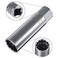 AKIRO 14mm Wrench Socket, 12-Point, 3/8", 14mm Thin Wall Spark Plug Socket for Spark Plug Socket Wrench