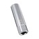AKIRO 14mm Wrench Socket, 12-Point, 3/8", 14mm Thin Wall Spark Plug Socket for Spark Plug Socket Wrench