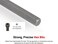 TEKTON 3/8 Inch Drive x 3 mm Long Hex Bit Socket SHB13400