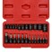 CASOMAN 25 Piece Torx Bit Socket and External Socket Set, 13 Star Socket Bits (T8- T60)&amp; 12 Female E-Torx Sockets (E4-E22)